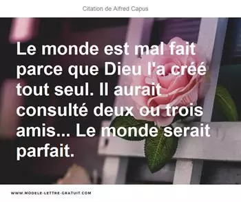 Citations Alfred Capus
