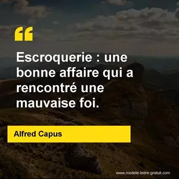 Citation Alfred Capus