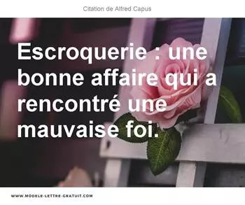 Citations Alfred Capus