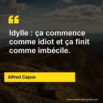 Citation Alfred Capus