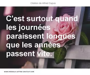 Citations Alfred Capus