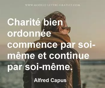 Citation de Alfred Capus