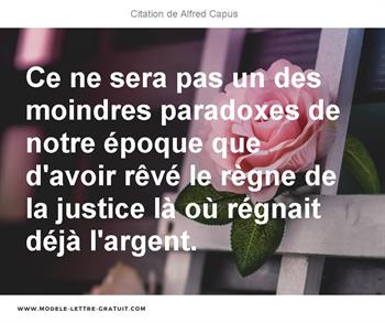 Citations Alfred Capus