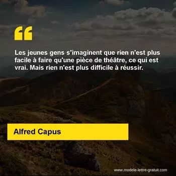 Citation Alfred Capus
