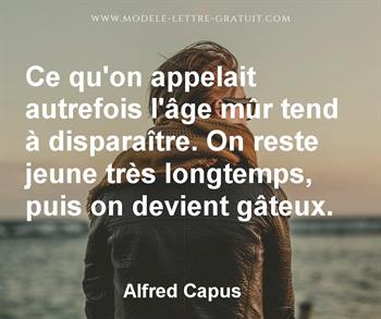 Citation de Alfred Capus