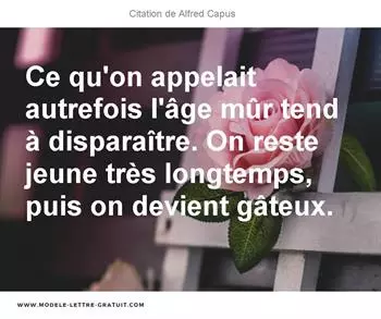 Citations Alfred Capus