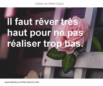 Citations Alfred Capus