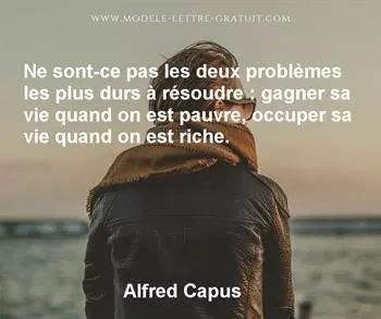 Citation de Alfred Capus