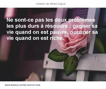 Citations Alfred Capus