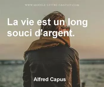 Citation de Alfred Capus