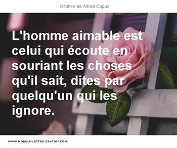 Citations Alfred Capus