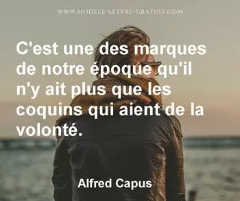 Citation de Alfred Capus