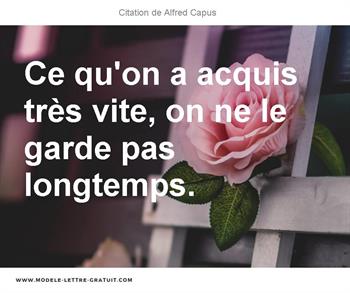 Citations Alfred Capus