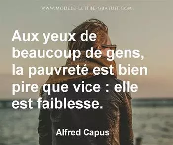 Citation de Alfred Capus