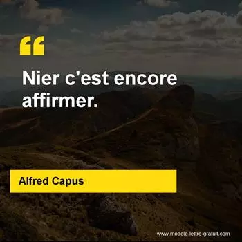 Citation Alfred Capus