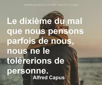 Citation de Alfred Capus