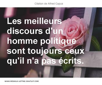 Citations Alfred Capus