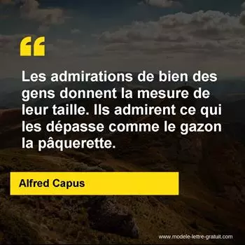 Citation Alfred Capus