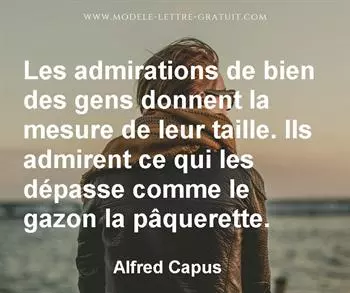 Citation de Alfred Capus