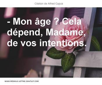Citations Alfred Capus