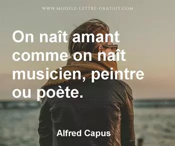 Citation de Alfred Capus