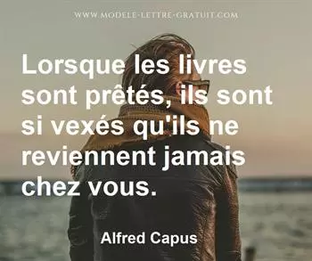 Citation de Alfred Capus