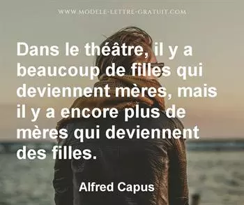Citation de Alfred Capus