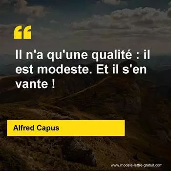Citation Alfred Capus