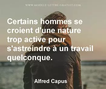 Citation de Alfred Capus