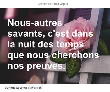 Citations Alfred Capus