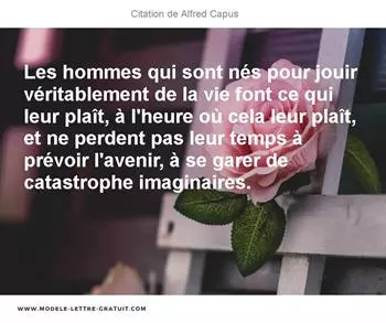 Citations Alfred Capus