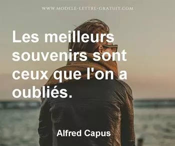 Citation de Alfred Capus