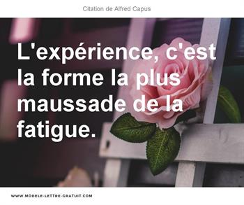 Citations Alfred Capus