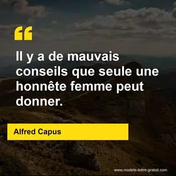 Citation Alfred Capus