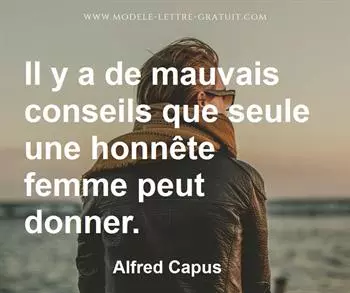 Citation de Alfred Capus