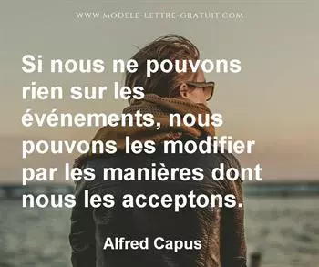 Citation de Alfred Capus