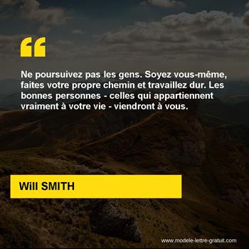 Citation de Will SMITH