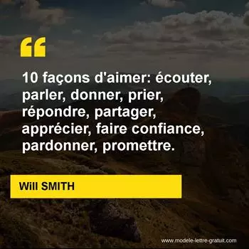 Citation Will SMITH
