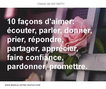 Citations Will SMITH