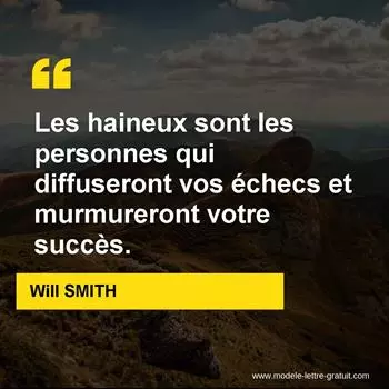 Citation Will SMITH