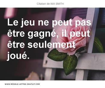 Citations Will SMITH
