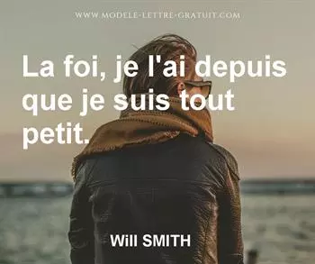 Citation de Will SMITH