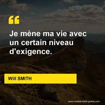 Citation Will SMITH