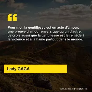Citation Lady GAGA