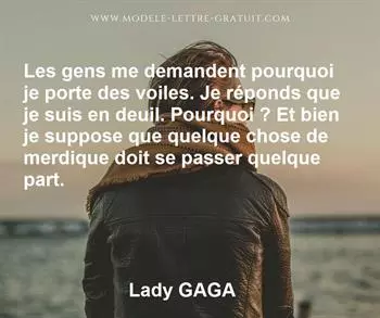 Citation de Lady GAGA