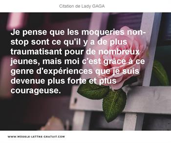 Citations Lady GAGA