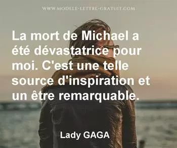 Citation de Lady GAGA