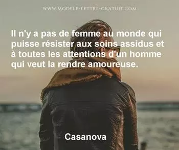 Citation de Casanova