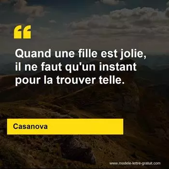 Citation Casanova