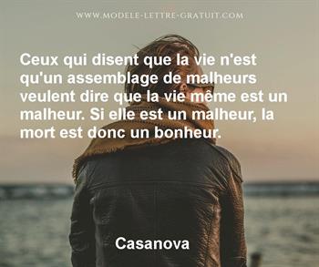 Citation de Casanova